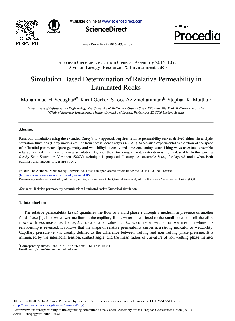 Simulation-based Determination of Relative Permeability in Laminated Rocks