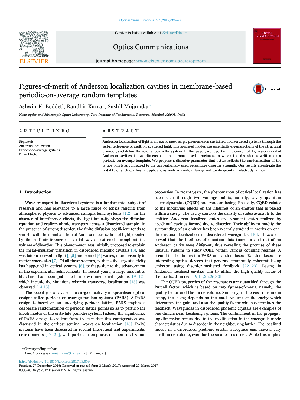 Figures-of-merit of Anderson localization cavities in membrane-based periodic-on-average random templates