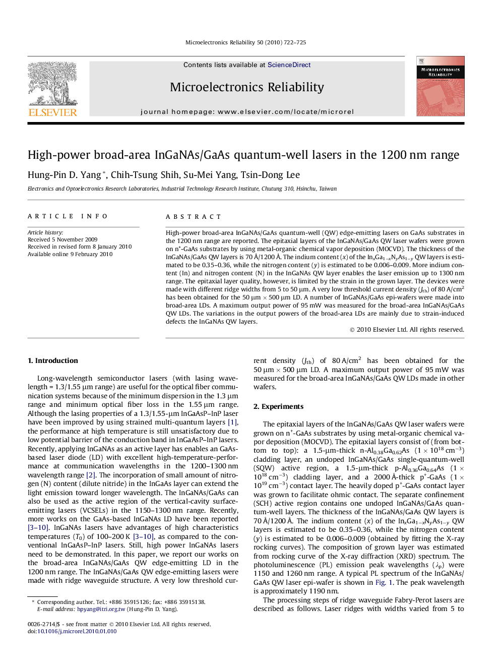 High-power broad-area InGaNAs/GaAs quantum-well lasers in the 1200 nm range