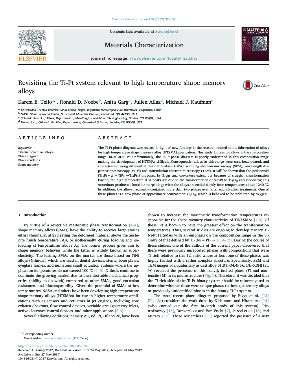 Revisiting the Ti-Pt system relevant to high temperature shape memory alloys