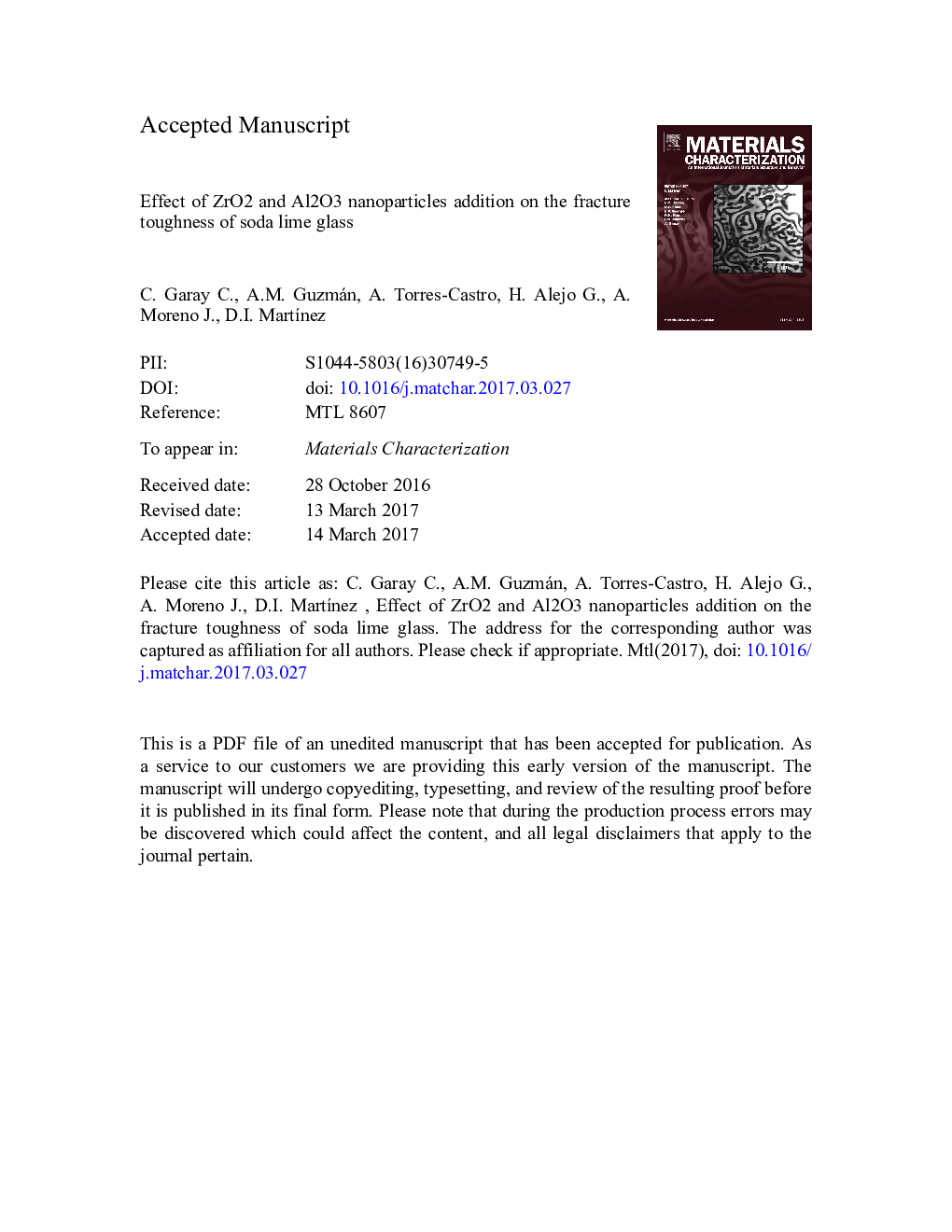 Effect of ZrO2 and Al2O3 nanoparticles addition on the fracture toughness of soda lime glass