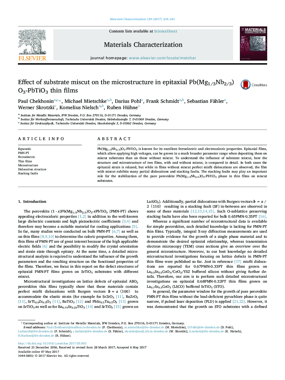 Effect of substrate miscut on the microstructure in epitaxial Pb(Mg1/3Nb2/3)O3-PbTiO3 thin films