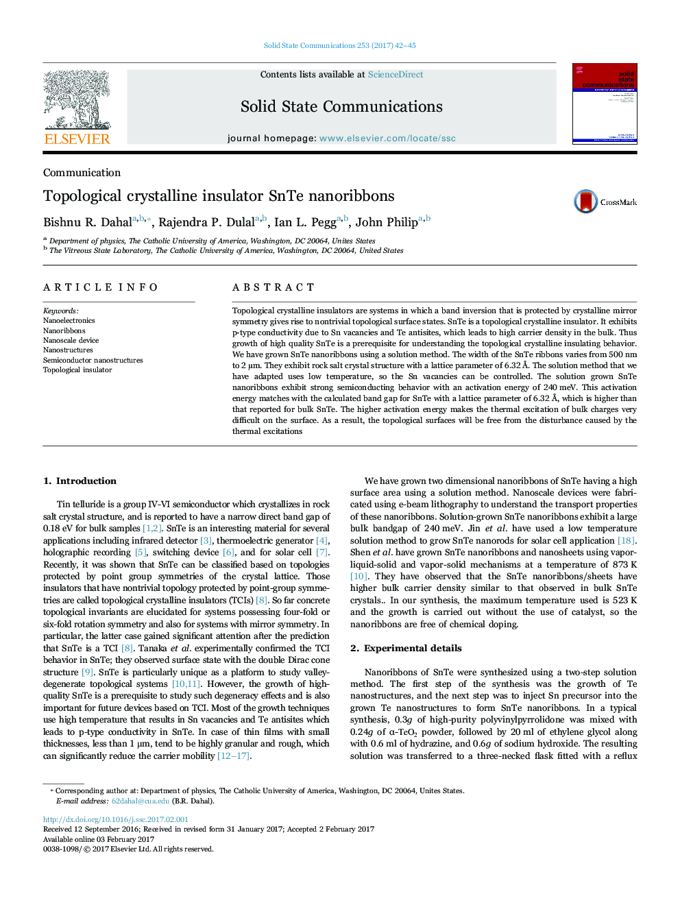 Topological crystalline insulator SnTe nanoribbons