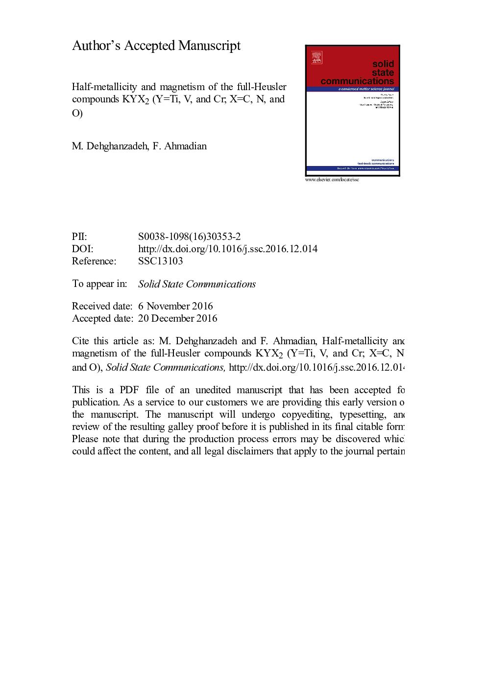 Half-metallicity and magnetism of the full-Heusler compounds KYX2 (Y=Ti, V, and Cr; X=C, N, and O)