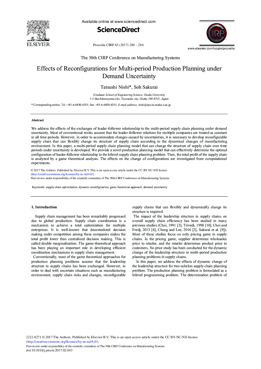 Effects of Reconfigurations for Multi-period Production Planning under Demand Uncertainty