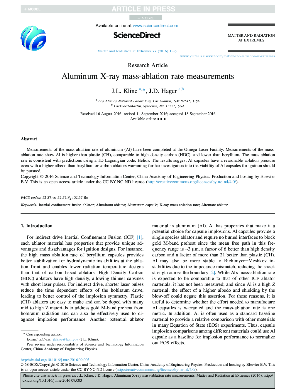 Aluminum X-ray mass-ablation rate measurements