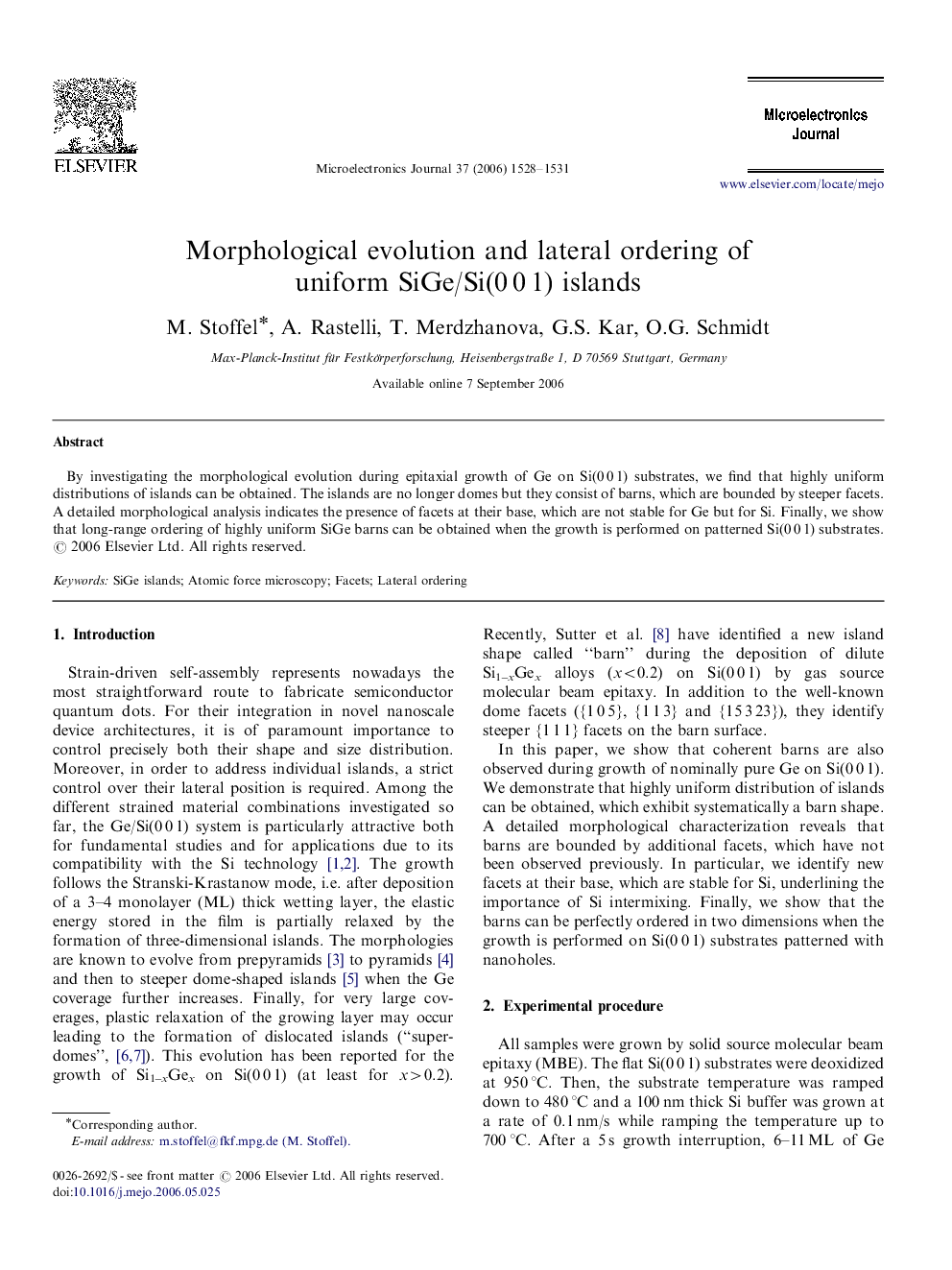 Morphological evolution and lateral ordering of uniform SiGe/Si(0 0 1) islands