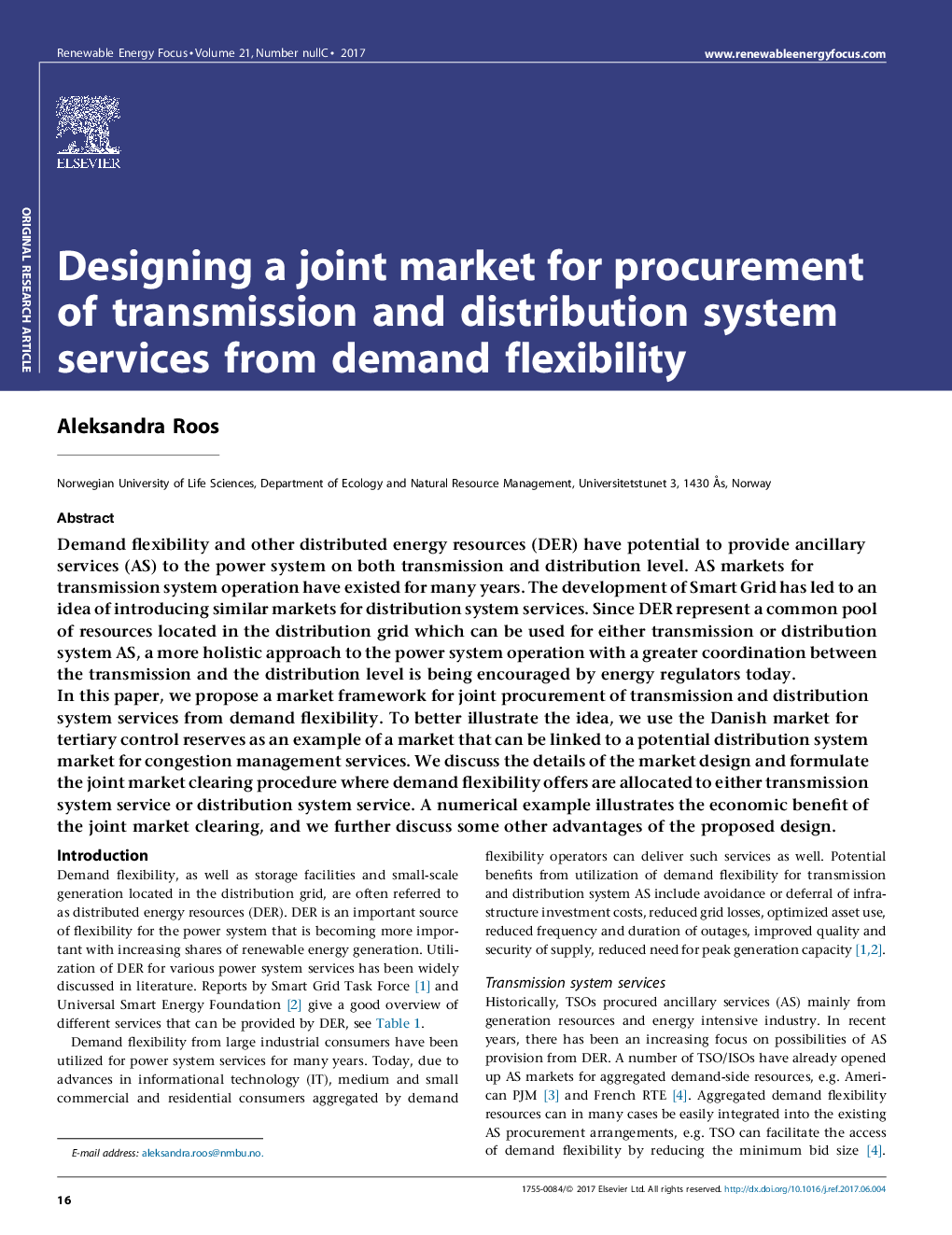 Designing a joint market for procurement of transmission and distribution system services from demand flexibility