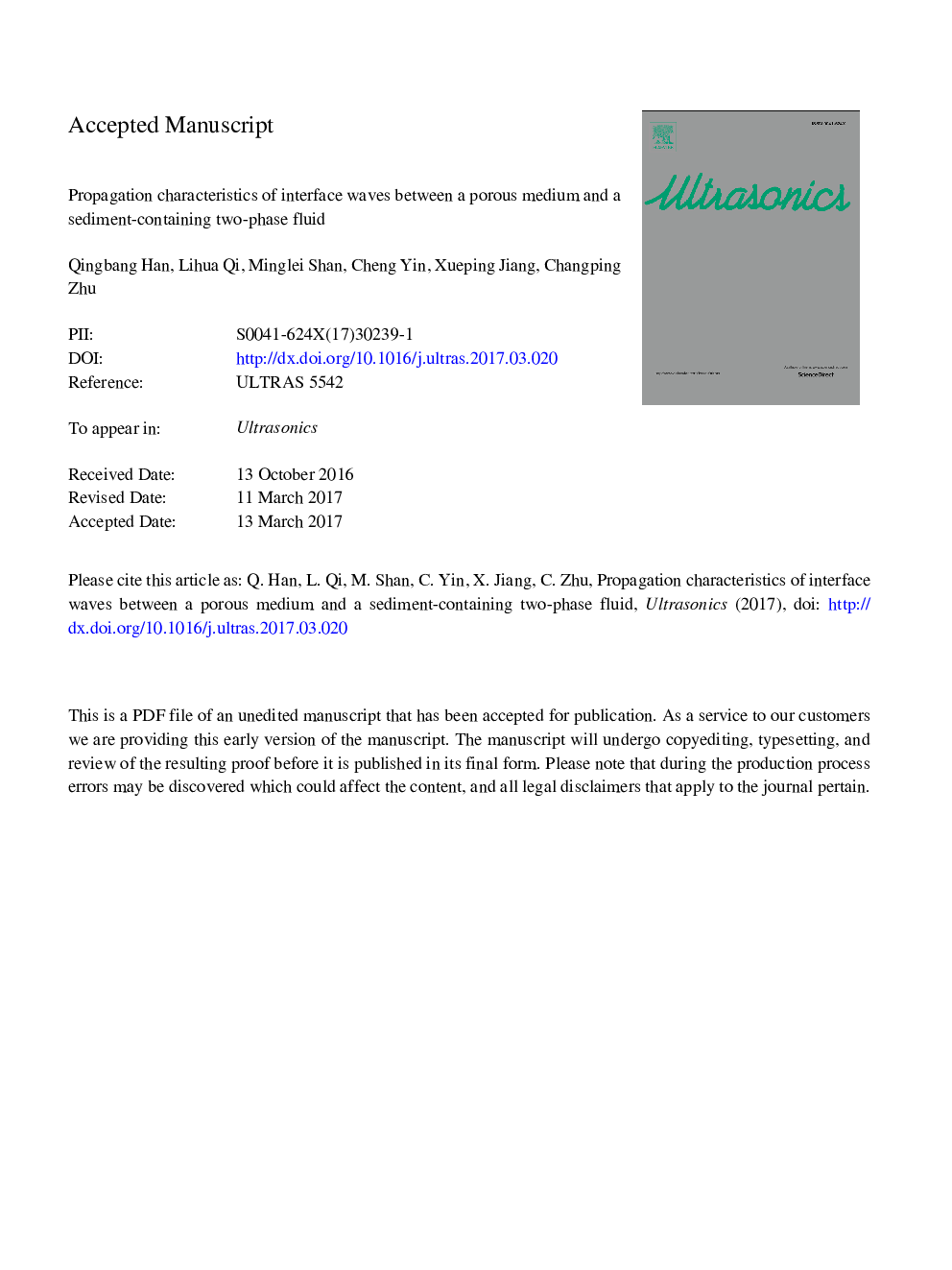 Propagation characteristics of interface waves between a porous medium and a sediment-containing two-phase fluid