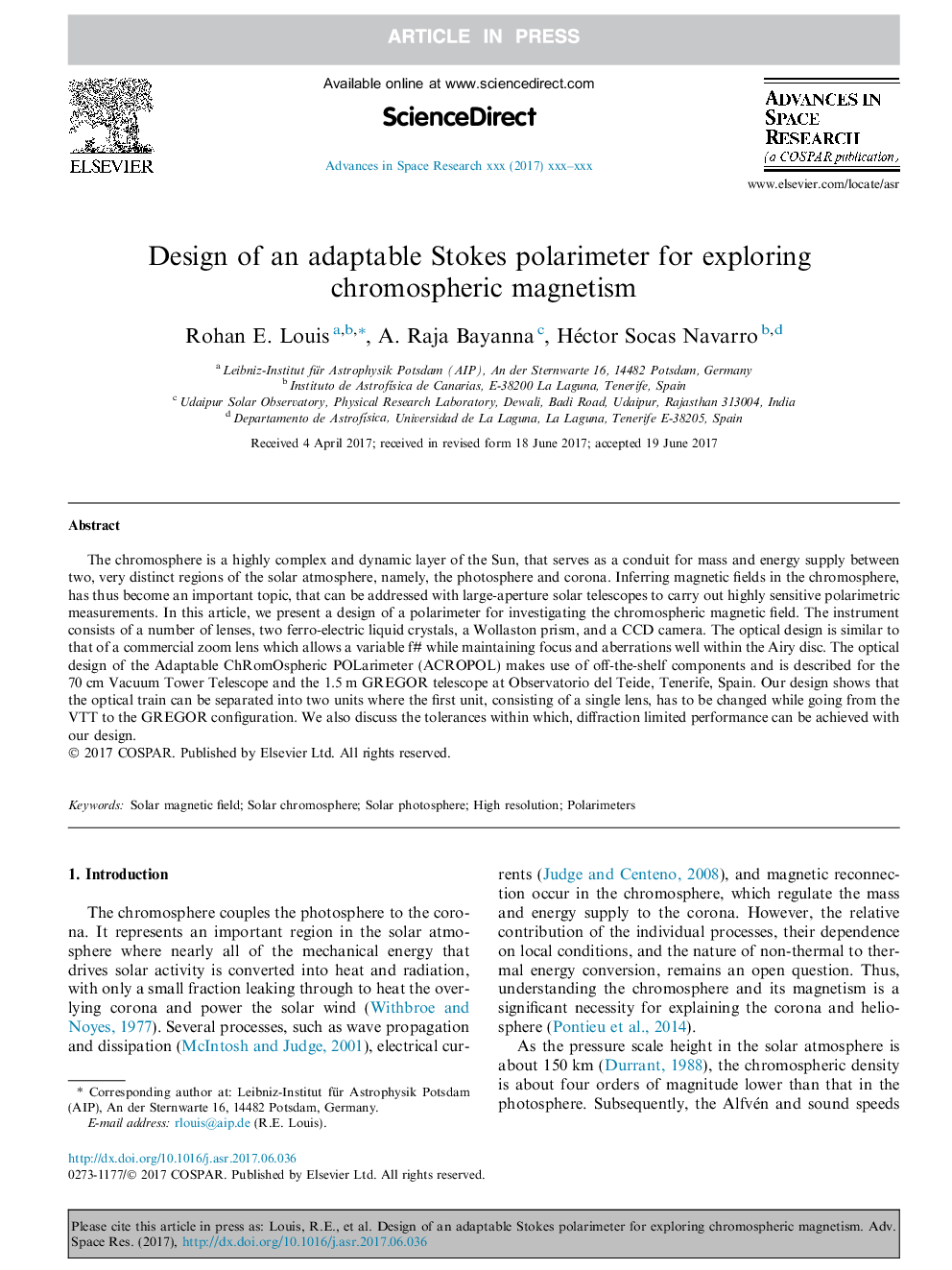 Design of an adaptable Stokes polarimeter for exploring chromospheric magnetism