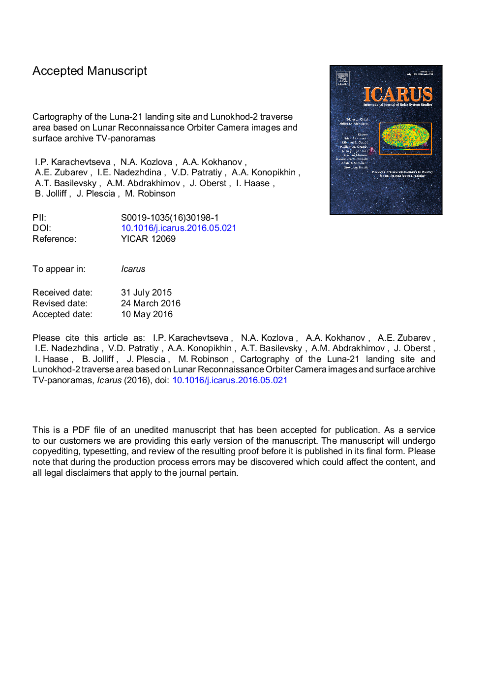 Cartography of the Luna-21 landing site and Lunokhod-2 traverse area based on Lunar Reconnaissance Orbiter Camera images and surface archive TV-panoramas