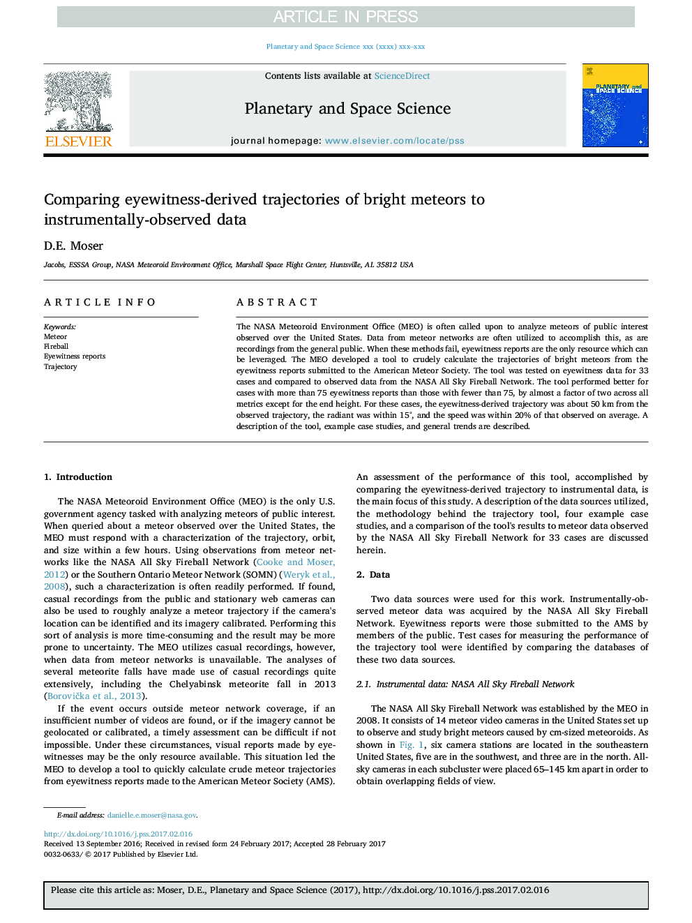 Comparing eyewitness-derived trajectories of bright meteors to instrumentally-observed data