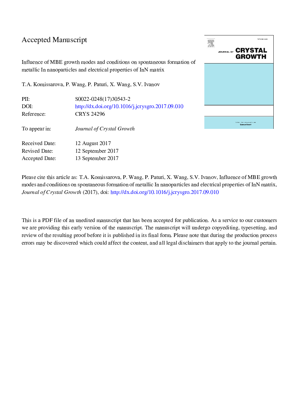 Influence of MBE growth modes and conditions on spontaneous formation of metallic In nanoparticles and electrical properties of InN matrix