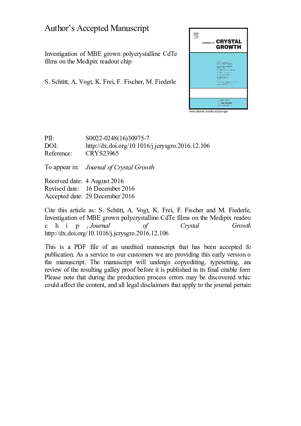 Investigation of MBE grown polycrystalline CdTe films on the Medipix readout chip