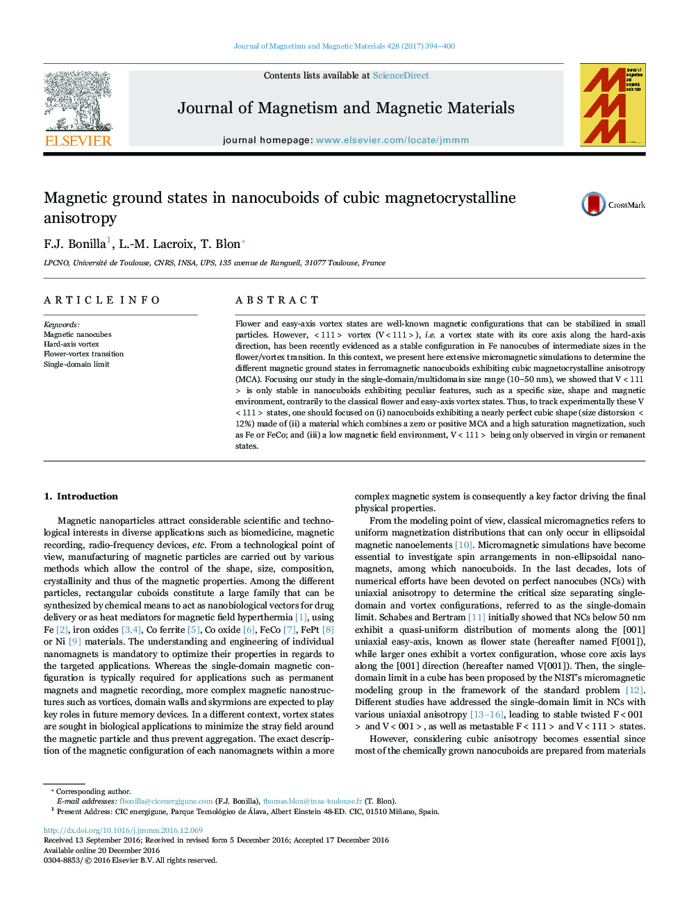 Magnetic ground states in nanocuboids of cubic magnetocrystalline anisotropy