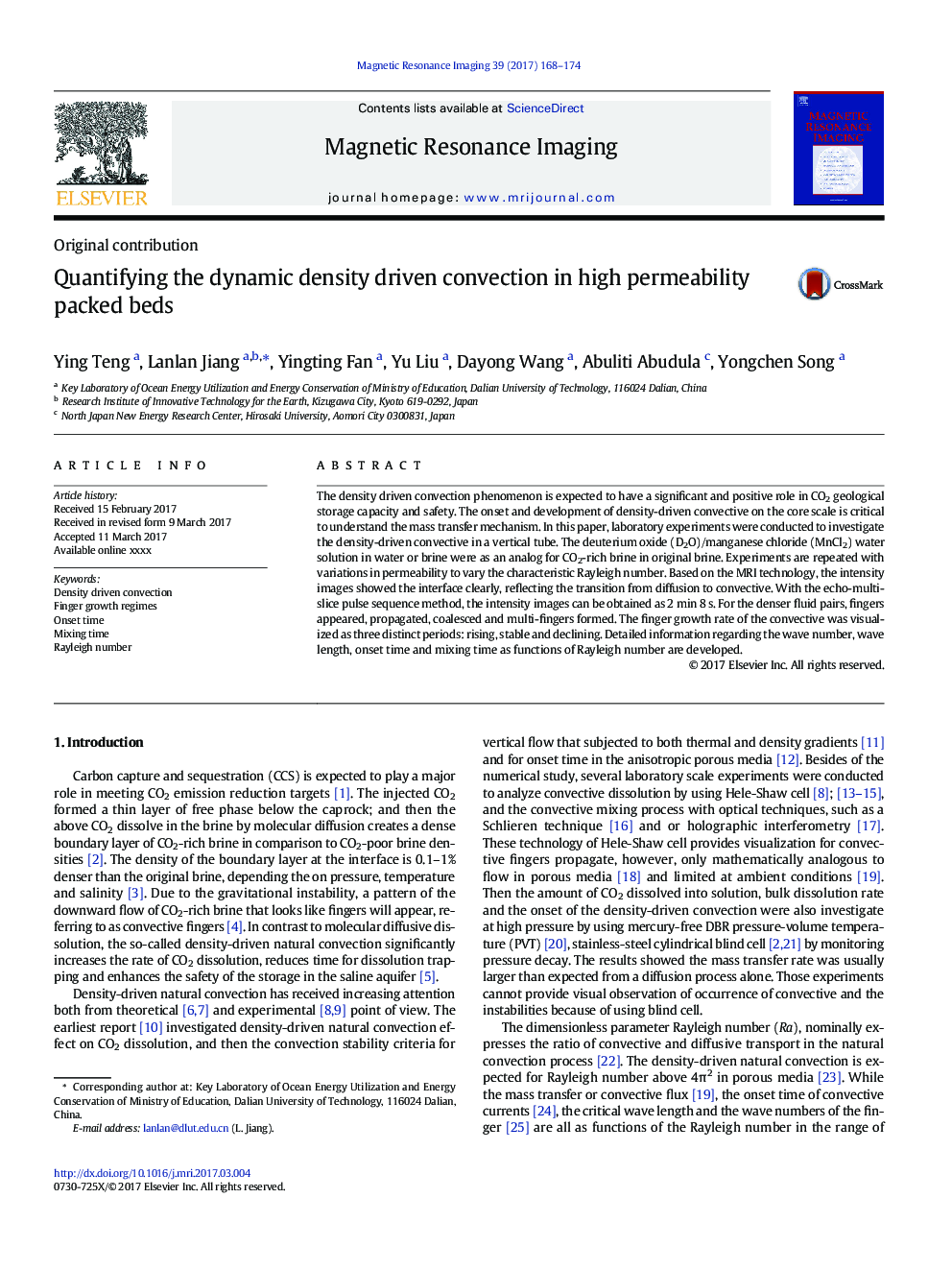 Quantifying the dynamic density driven convection in high permeability packed beds