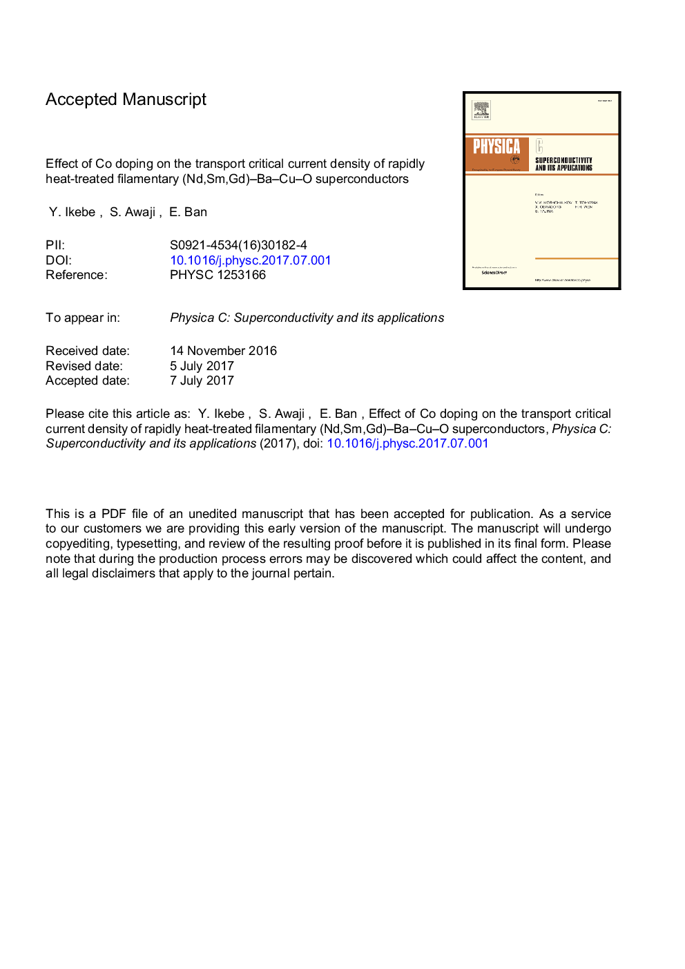 Effect of Co doping on the transport critical current density of rapidly heat-treated filamentary (Nd,Sm,Gd)-Ba-Cu-O superconductors