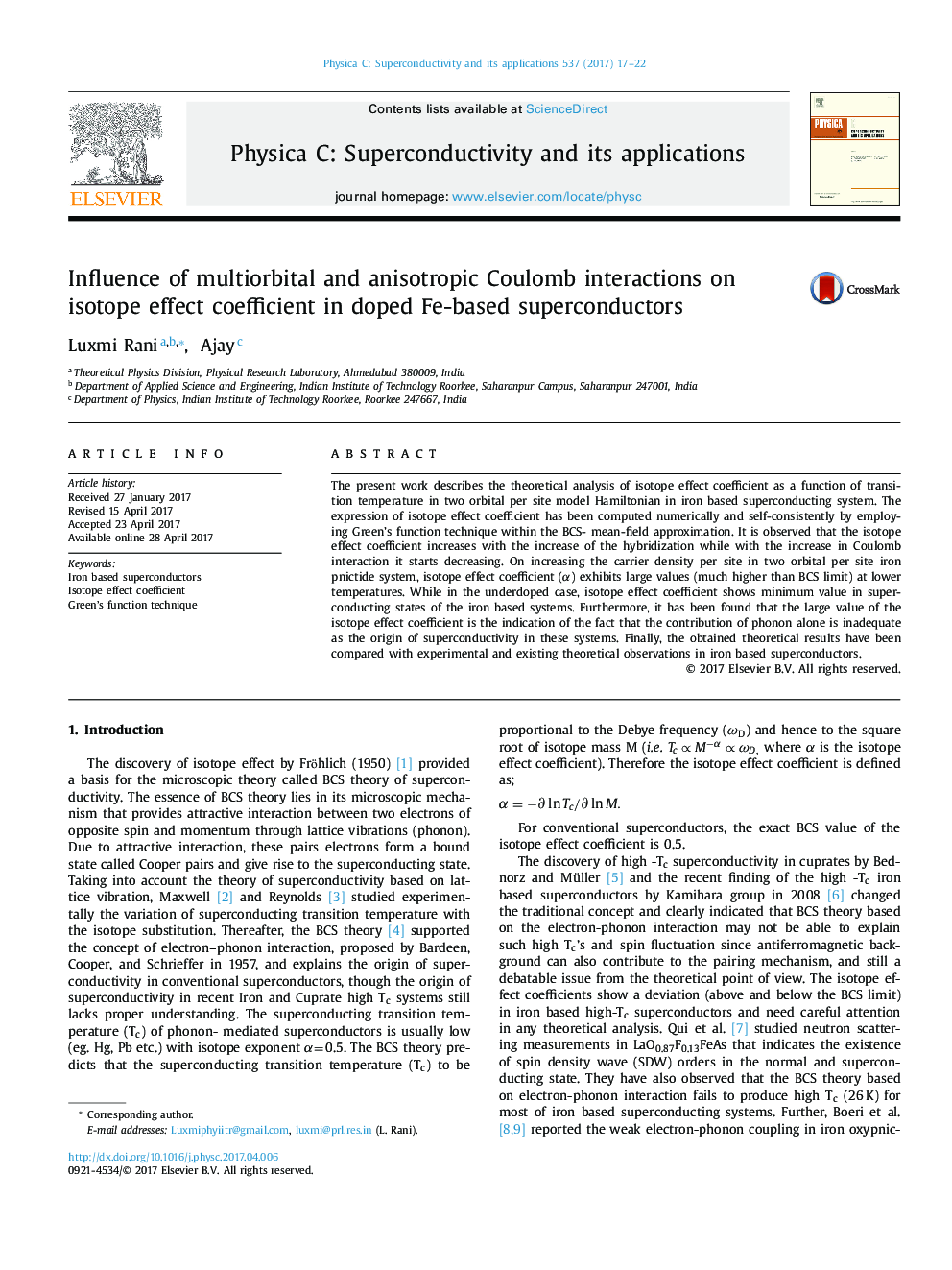 Influence of multiorbital and anisotropic Coulomb interactions on isotope effect coefficient in doped Fe-based superconductors