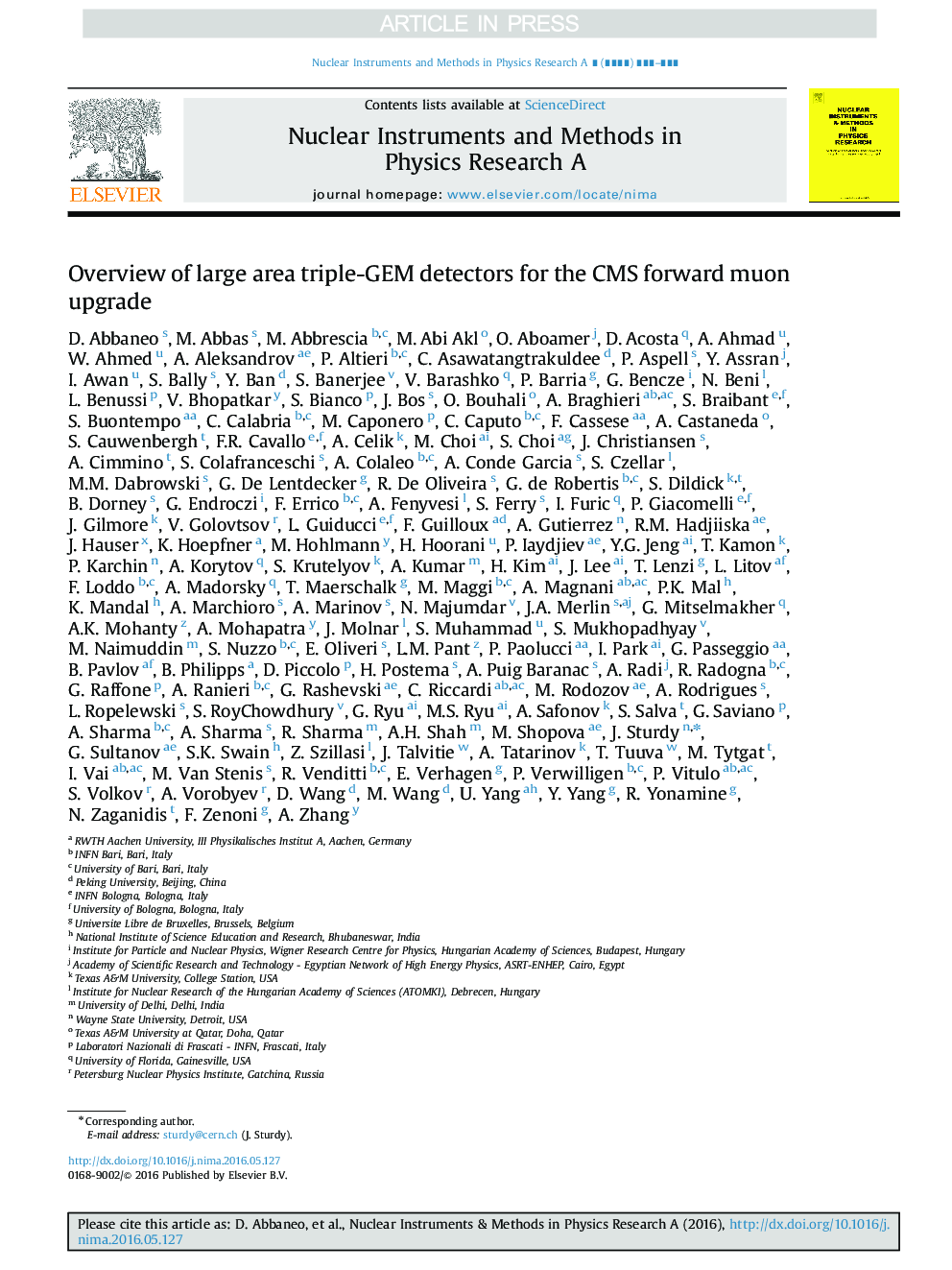 Overview of large area triple-GEM detectors for the CMS forward muon upgrade