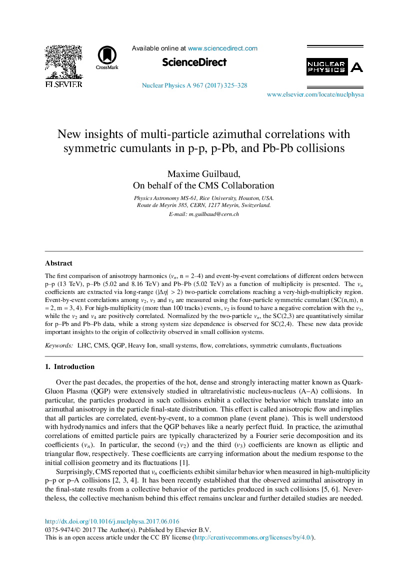 New insights of multi-particle azimuthal correlations with symmetric cumulants in p-p, p-Pb, and Pb-Pb collisions