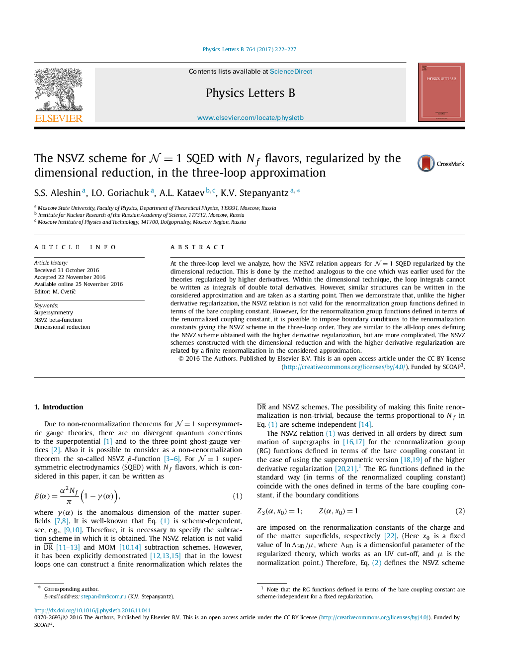 The NSVZ scheme for N=1 SQED with Nf flavors, regularized by the dimensional reduction, in the three-loop approximation