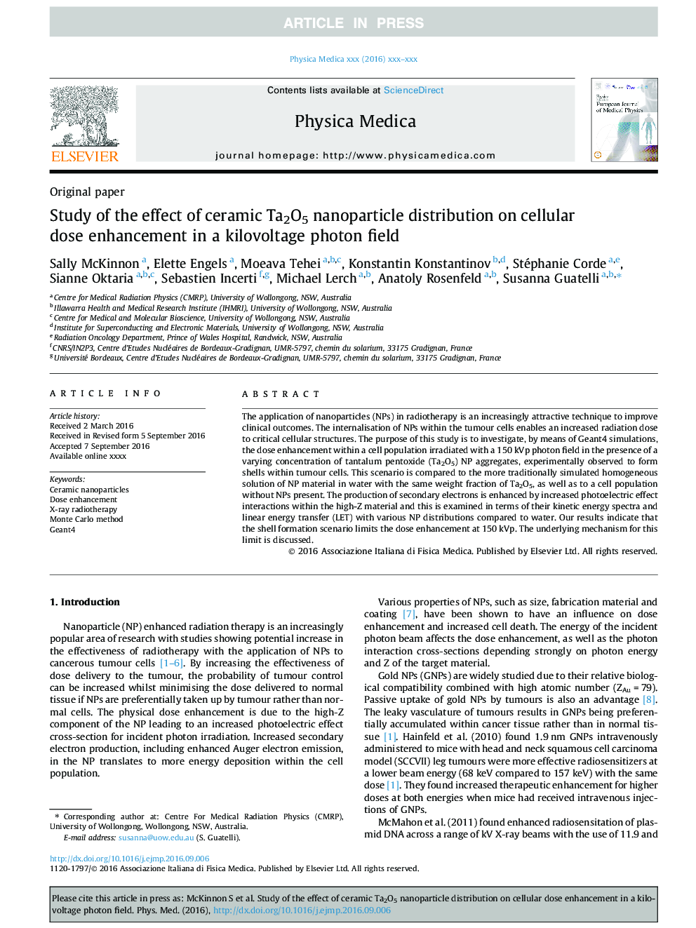 Study of the effect of ceramic Ta2O5 nanoparticle distribution on cellular dose enhancement in a kilovoltage photon field