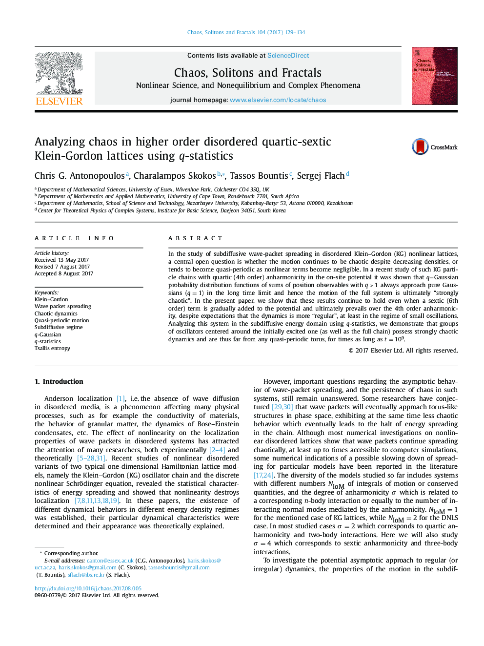 Analyzing chaos in higher order disordered quartic-sextic Klein-Gordon lattices using q-statistics