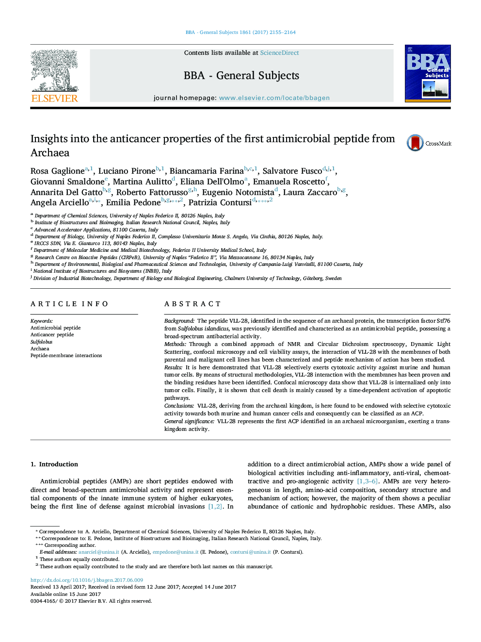 Insights into the anticancer properties of the first antimicrobial peptide from Archaea