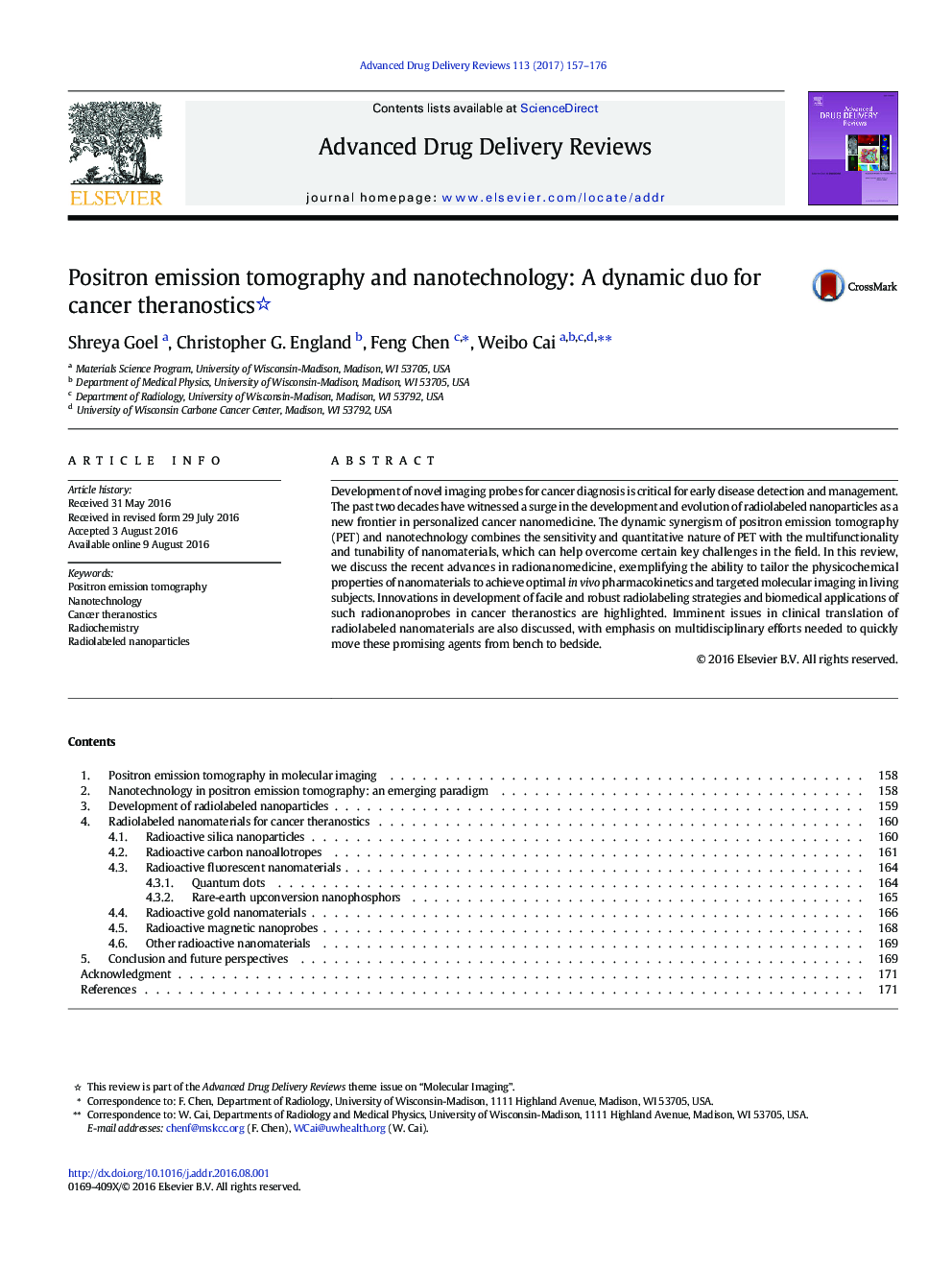 Positron emission tomography and nanotechnology: A dynamic duo for cancer theranostics