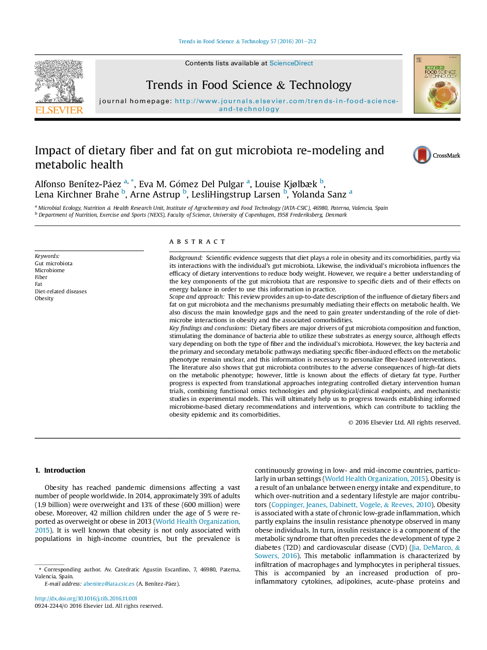 Impact of dietary fiber and fat on gut microbiota re-modeling and metabolic health