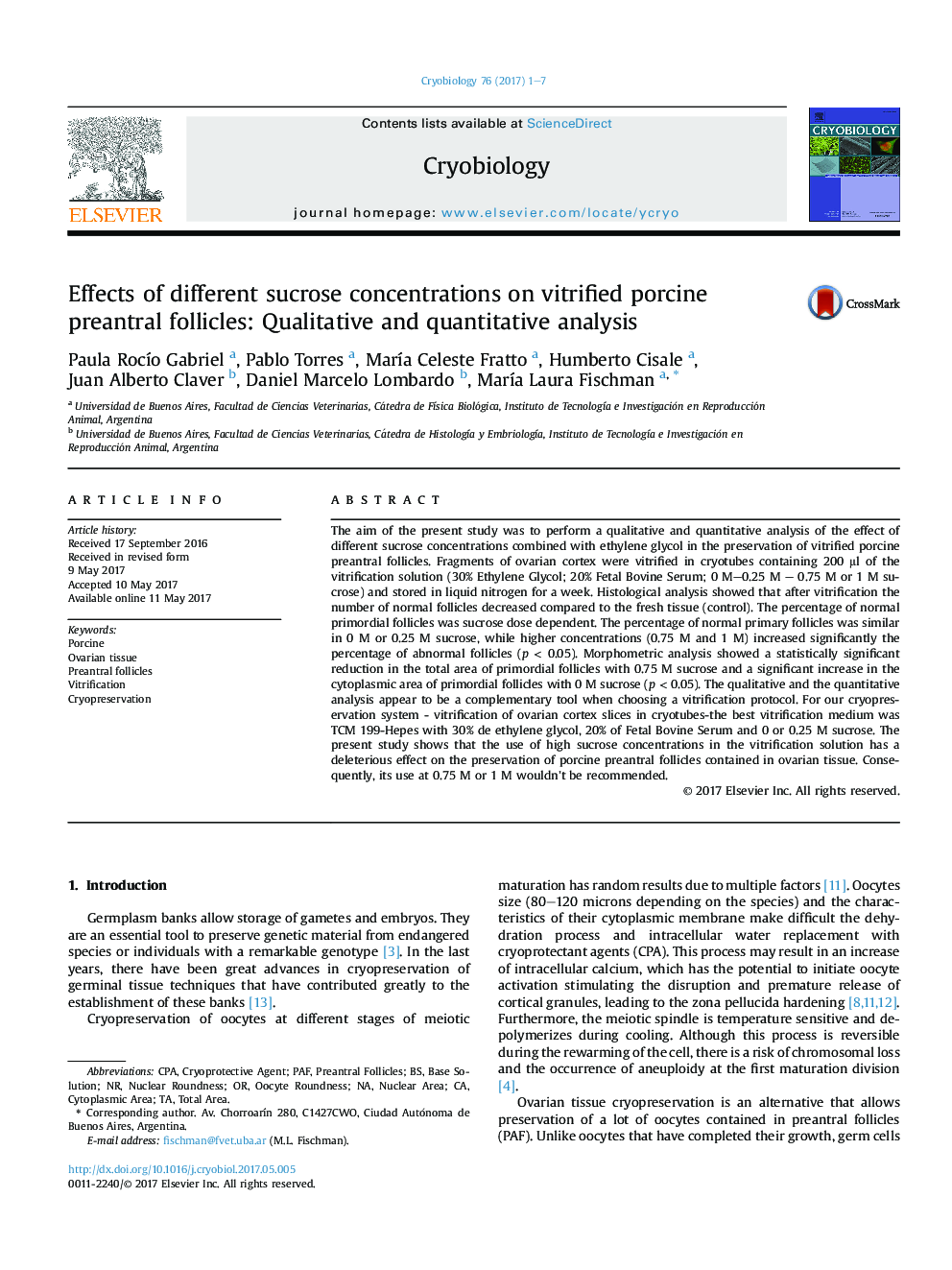 اثرات غلظت های مختلف سقز بر روی فولیکول های پرتغالی جنس گوشتی انجماد شده: تجزیه و تحلیل کمی و کیفی 