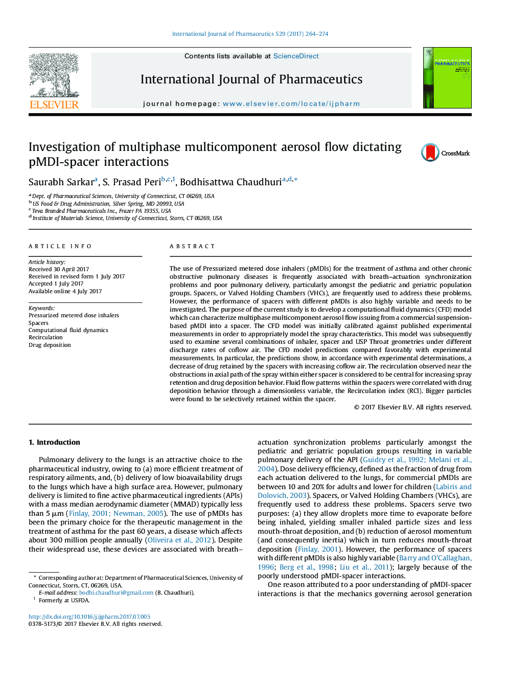 Investigation of multiphase multicomponent aerosol flow dictating pMDI-spacer interactions