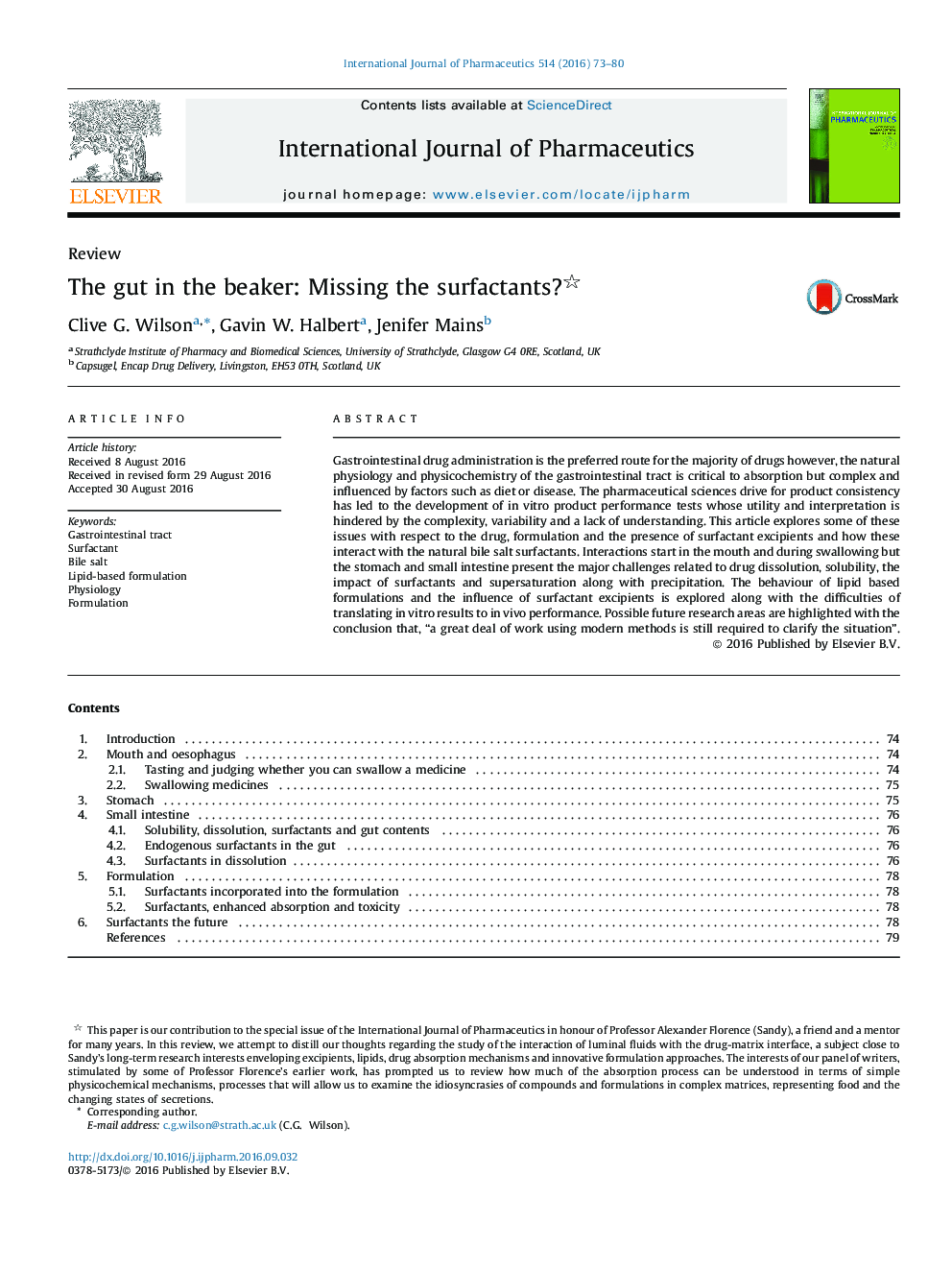 The gut in the beaker: Missing the surfactants?