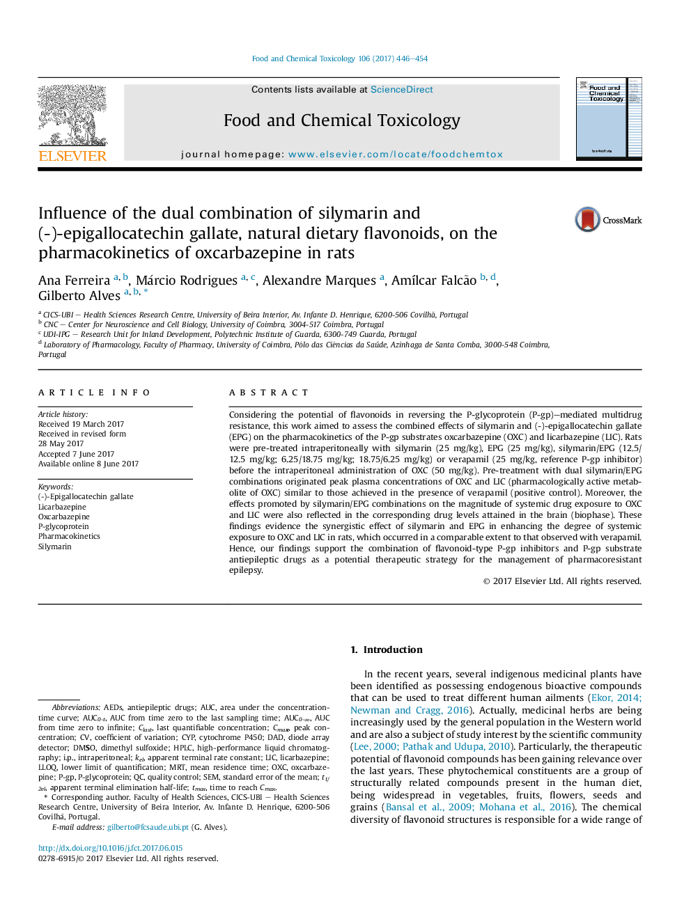 Influence of the dual combination of silymarin and (-)-epigallocatechin gallate, natural dietary flavonoids, on the pharmacokinetics of oxcarbazepine in rats