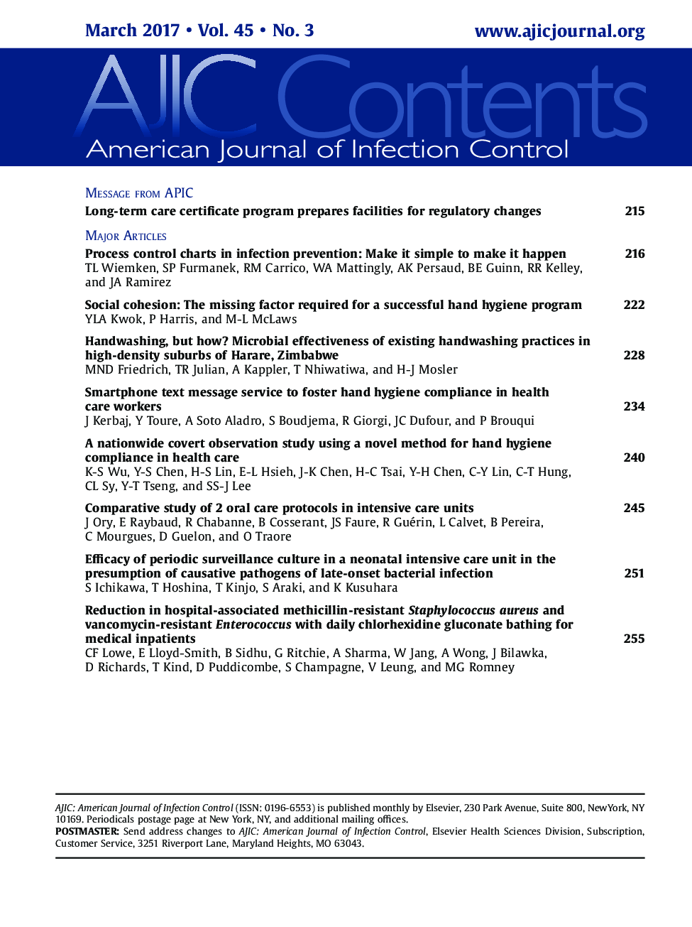 Table of Contents