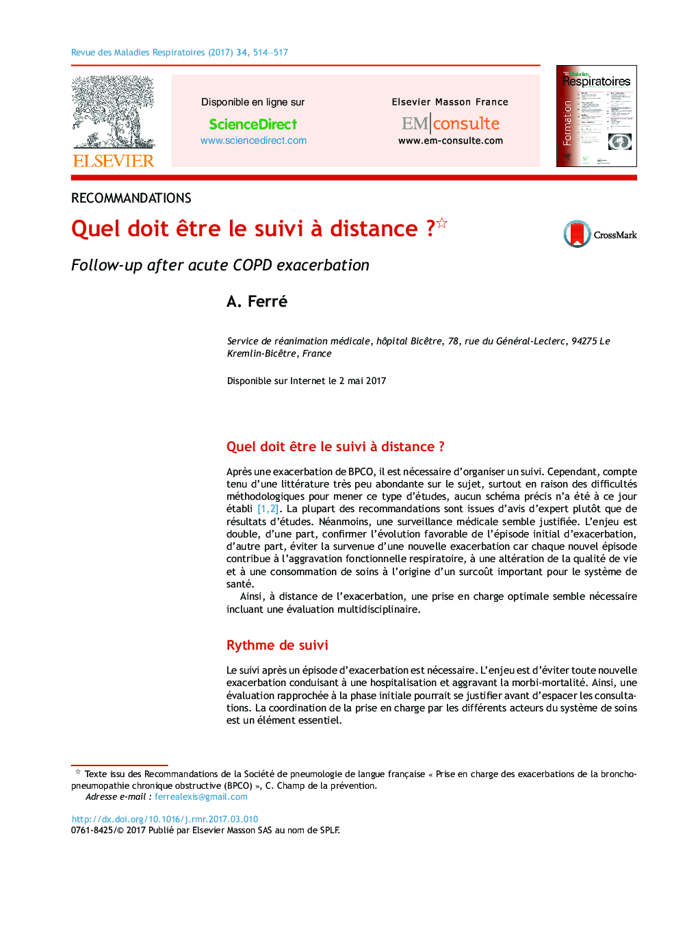 Quel doit Ãªtre le suivi Ã  distanceÂ ?