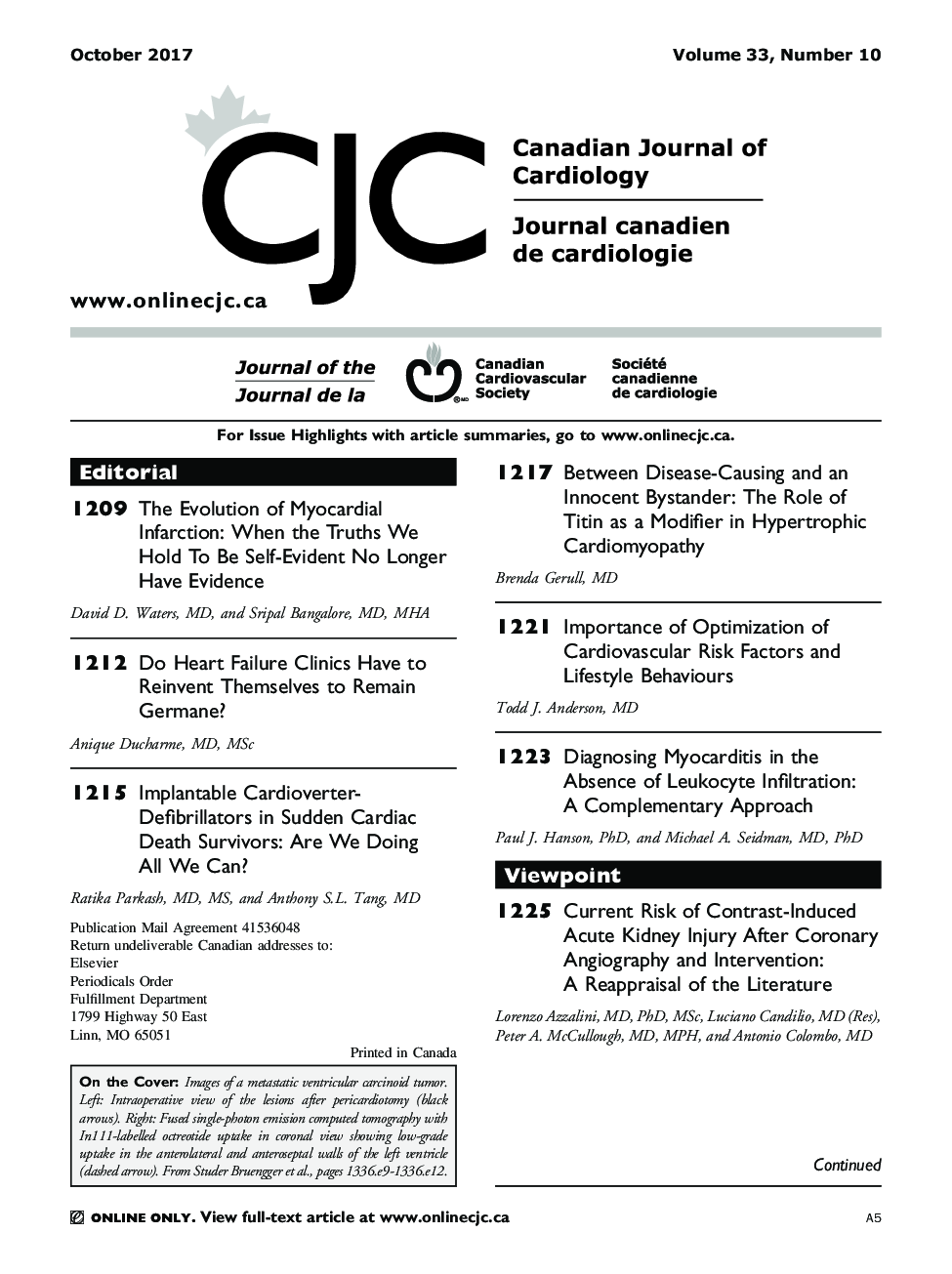 Table of Contents