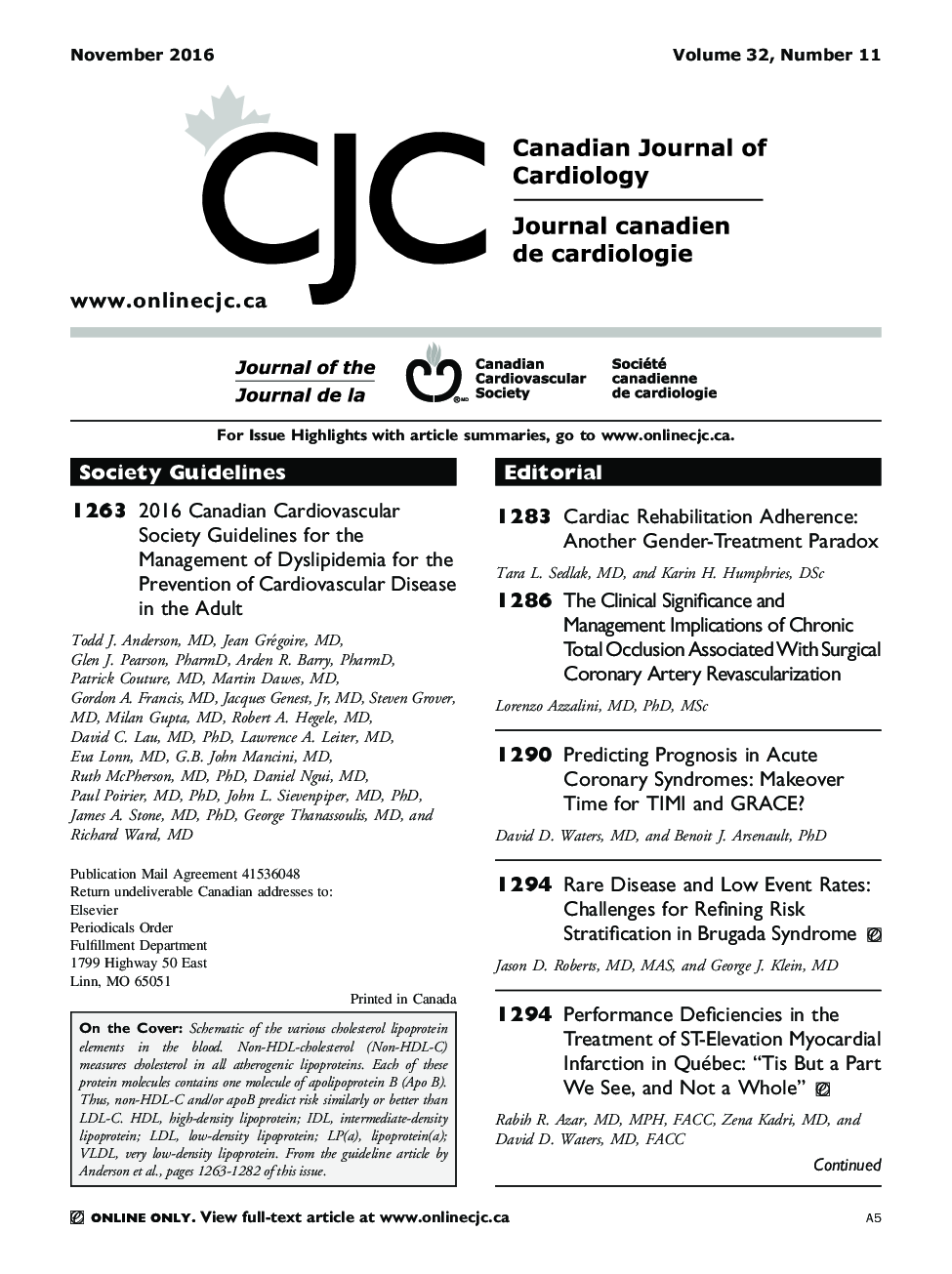 Table of Contents