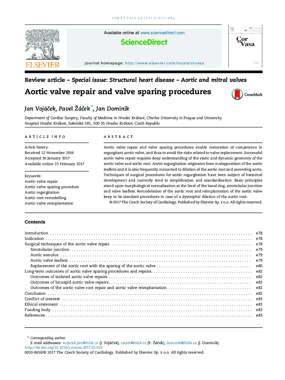 Aortic valve repair and valve sparing procedures