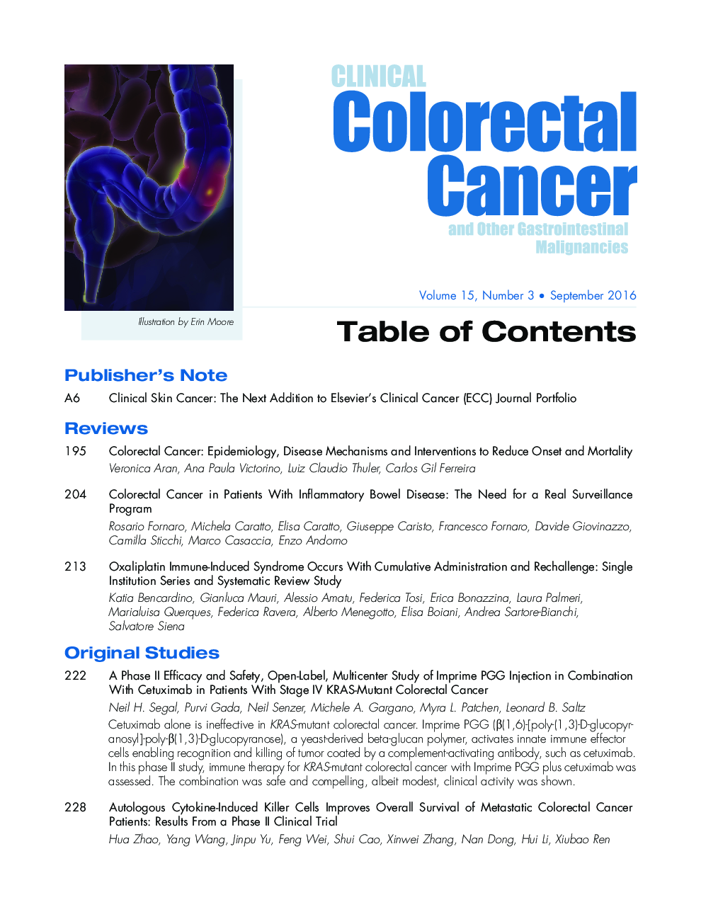 عکس صفحه اول مقاله: Table of Contents Table of Contents