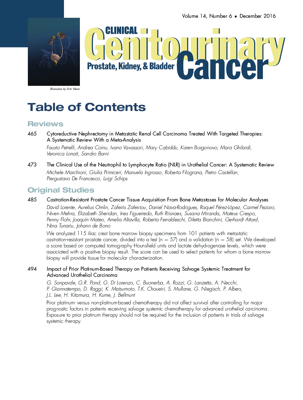 Table of Contents