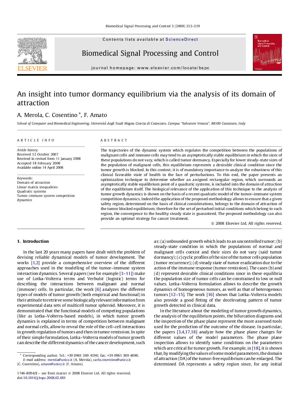 An insight into tumor dormancy equilibrium via the analysis of its domain of attraction