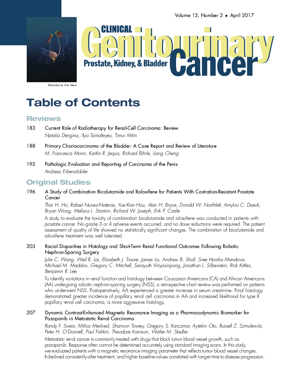 Table of Contents