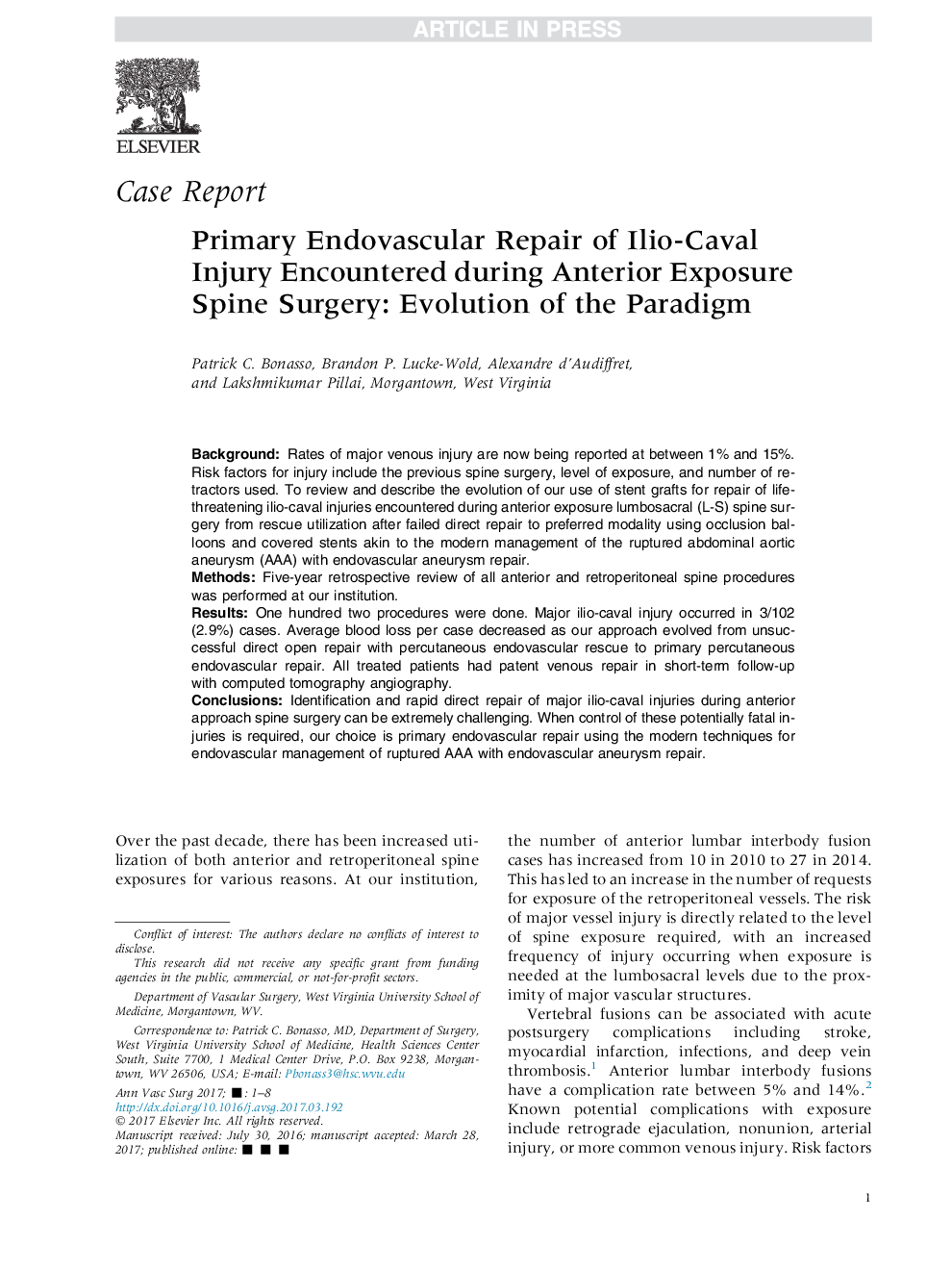 تعمیر اولیه آندوسکوال از آسیب ایلوکوال در مواجهه با جراحی قدامی مواجهه: پیشرفت پارادایم 