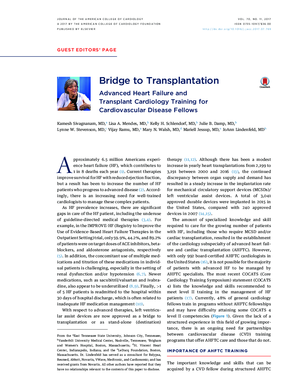 Bridge to Transplantation