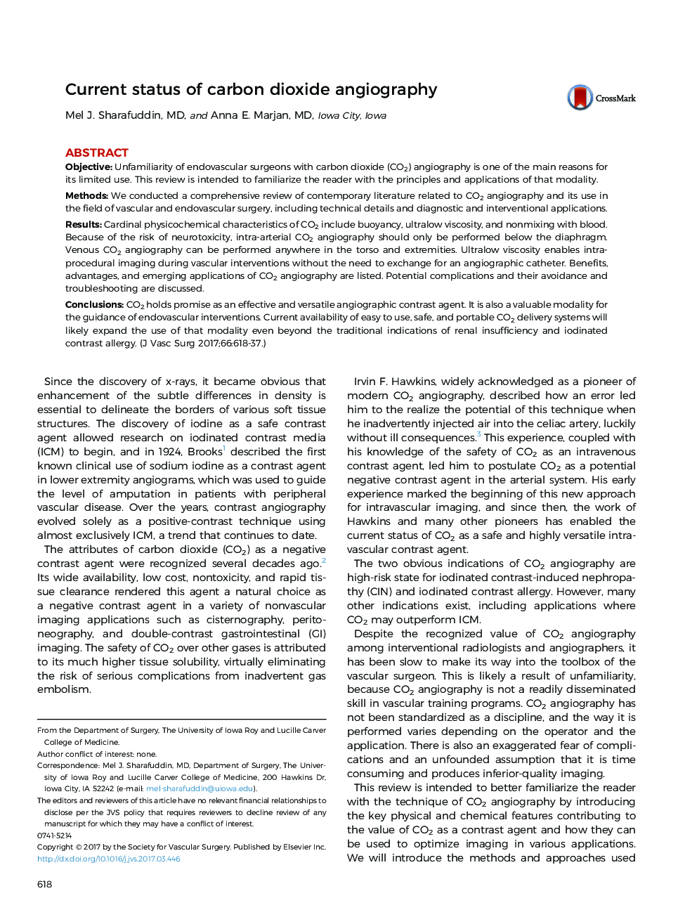 Current status of carbon dioxide angiography
