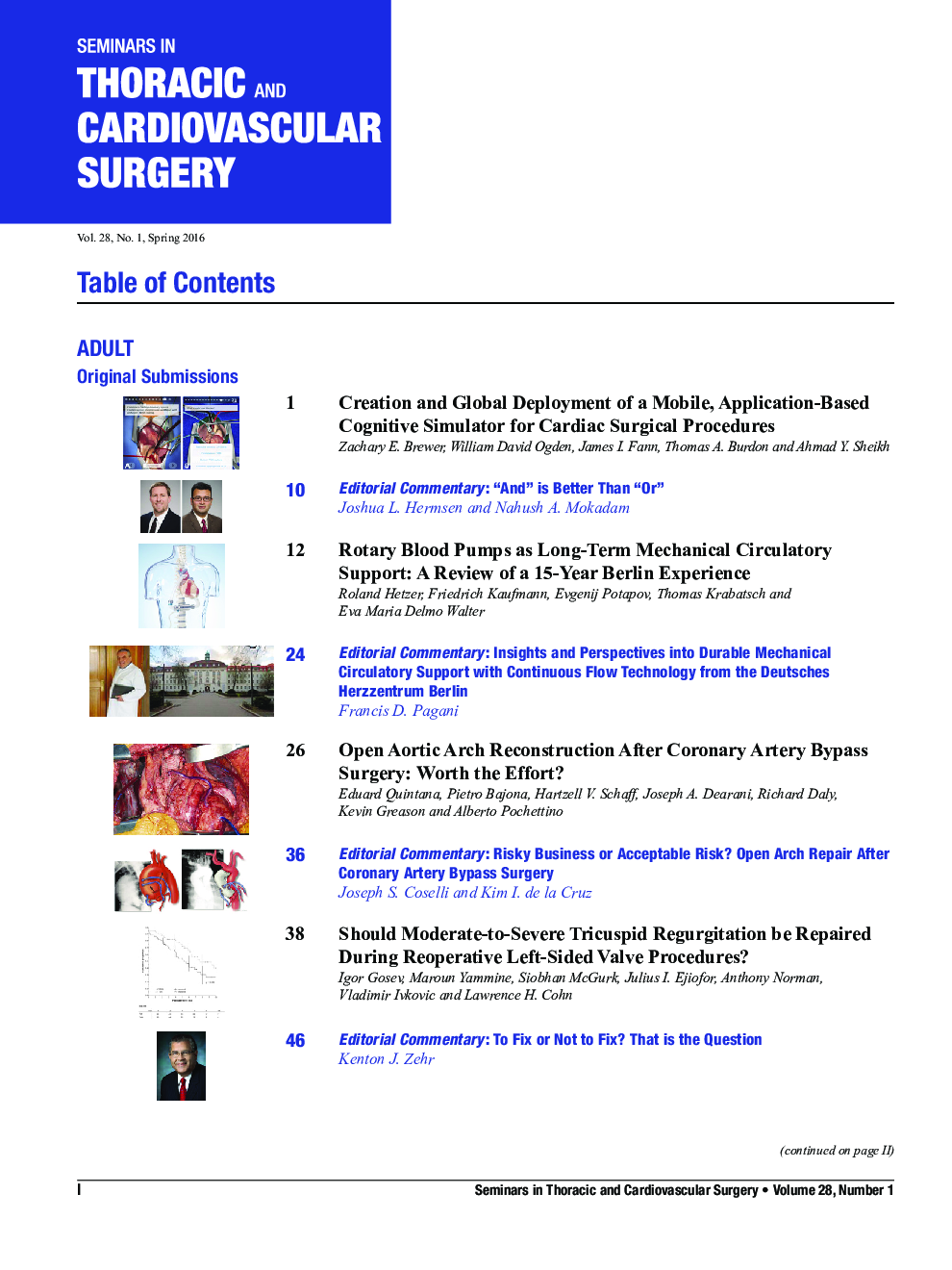 عکس صفحه اول مقاله: Table of Contents Table of Contents