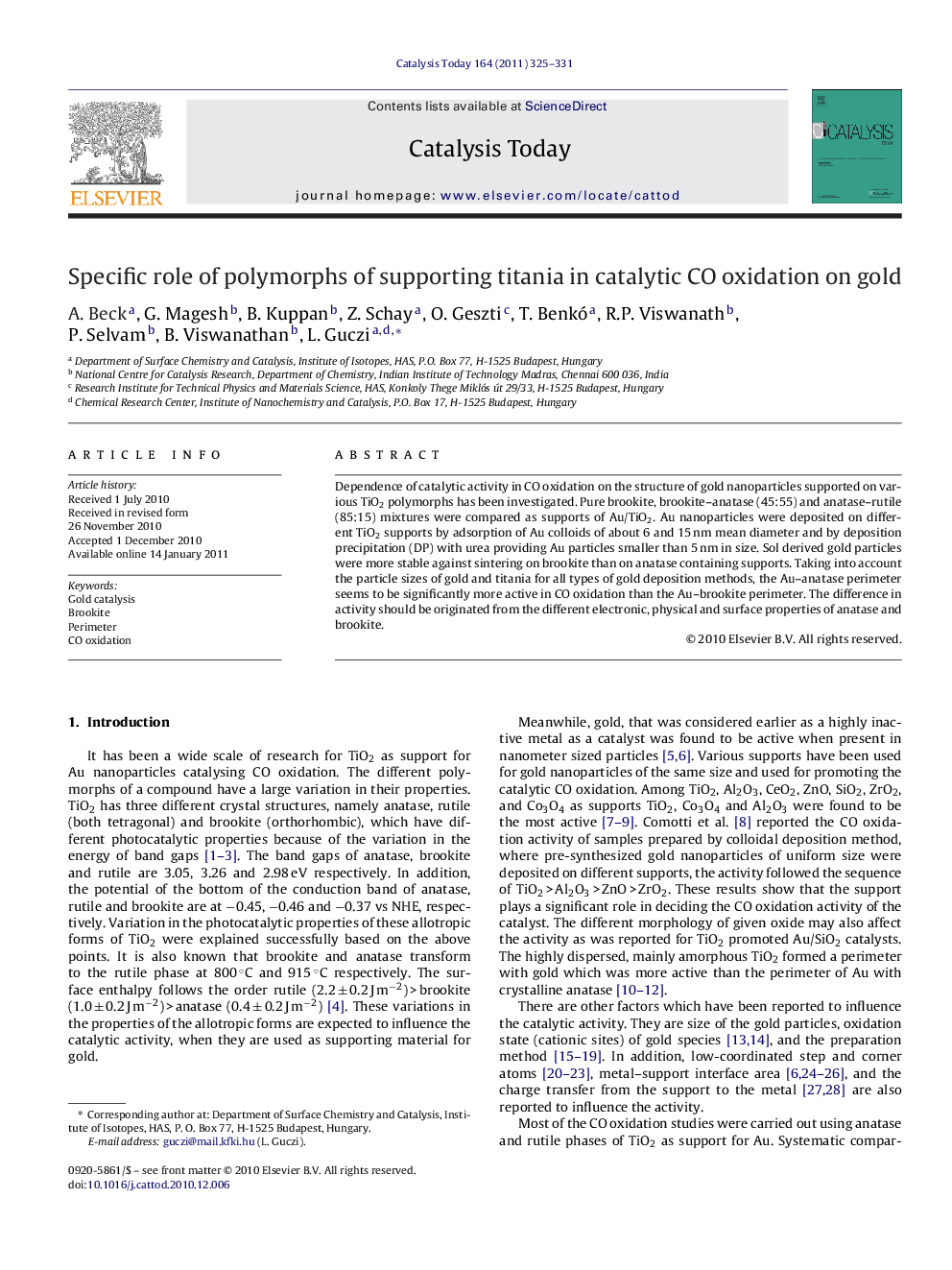 Specific role of polymorphs of supporting titania in catalytic CO oxidation on gold