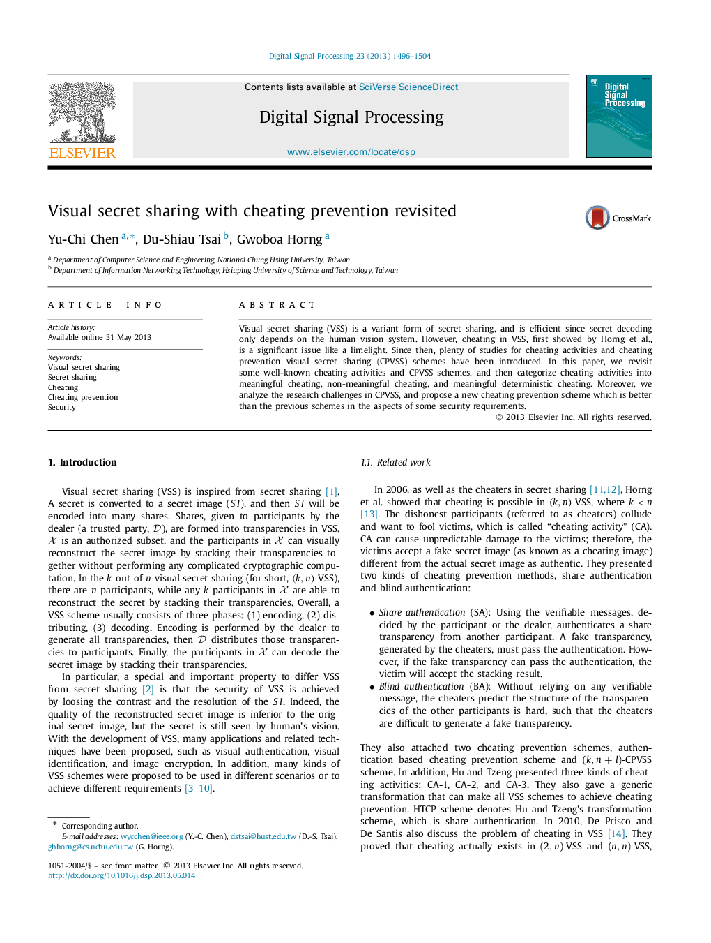 Visual secret sharing with cheating prevention revisited