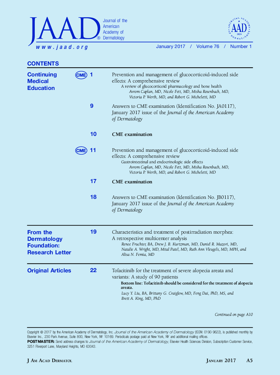 عکس صفحه اول مقاله: Table of Contents Table of Contents